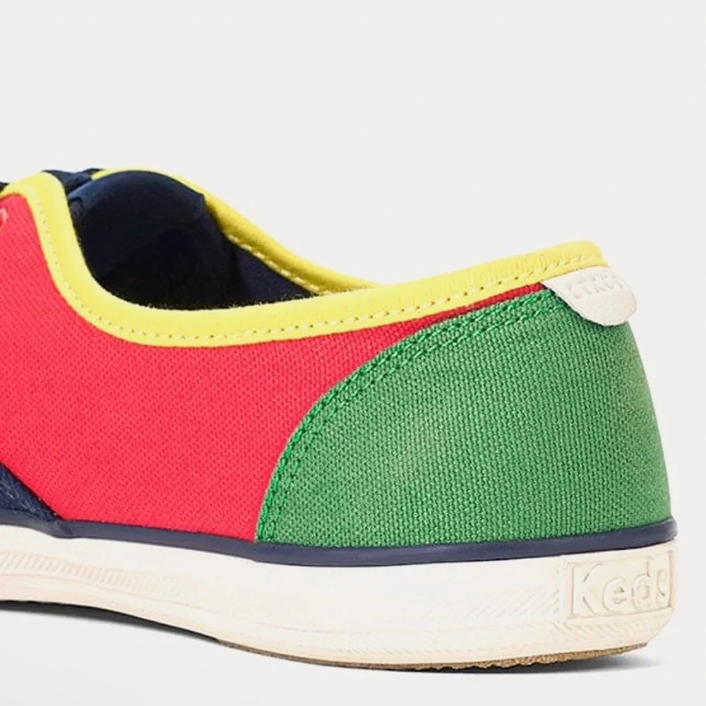 Keds x Staud - Champion Canvas Multi Low Top Sneakers - Picture 2 of 8